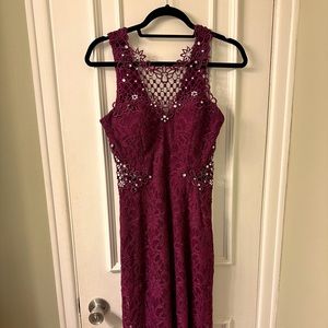 Floral Formal Prom Dress
